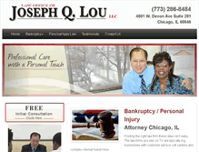 Tablet Screenshot of josephlou.com